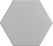 Emser Tile F30HEKS0809HX Heksa - 8" x 9" Floor Tile - Matte - Silver