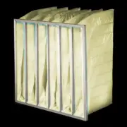 4 Viskon Aire Air Handler Synthetic Pocket Air Filters 20x24x15 MERV 14 6 Pocket