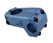 NEW! GENUINE 50MM LONG ALLOY BMX BICYCLE STEM (28.6/25.4MM) 7326 IN BLUE.