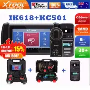 XTOOL IK618 +KC501 1MM0 Programming Diagnostic Tool Scanner Coolant Bleeding