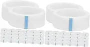 minkissy 2sets Eyelash Extension Supplies Adhesive Lash Tape Strips Roll for Lash Extensions 20rolls*2
