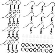 GAROZATION 1 Set Earring Hooks with Ear Backs DIY Safety Stoppers for Earrings for Crafting Unique Jewelry Designs and Enhancing Your Accessories