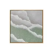 Nolan Modern Framed Textured Canvas 3D Textured Wall Art