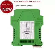 KEMEI Intelligence CAN-22 Isolated CAN Bus Hub 4-Port 1 In 3 Out CAN Hub tp2