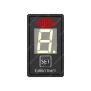SAAS Digital Turbo Timer Switch Mount Gauge Auto for Toyota 40 x 20