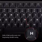Keyboard Stickers Large Computer Laptop Replacement Keyboard Universal English K