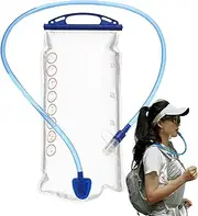 Hydration Bladder,2L Water Storage Bladder Bag Leakproof - Outdoor Gear Sports Hydration Supplies for Hiking Backpacking Biking Running Camping Climbing