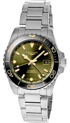 Longines HydroConquest GMT 41mm AUTO SS Men's Watch L3.790.4.06.6 / L37904066