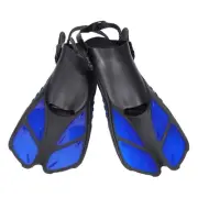 Diveitone Snorkel Fins, Short Swim Fins Swimming Flippers with Adjustable Straps