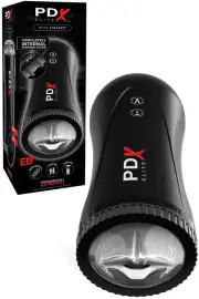 PDX Moto Stroker Thrusting & Vibrating Masturbator