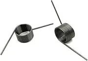 10pcs V-Spring 0.3 Wire Diameter Small Spring Hairpin Spring 180/120/90/60 Degree Spring(9 laps 120 Degrees,3mm)