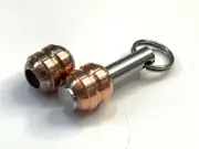 TITANER Superconductivity Bead Knife Lanyard Pendant DIY Tail Rop Bead Zip Head