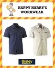 Bisley FLX & Move Short Sleeve Utility Work Shirt BS1144 NEW!