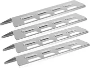 Generic 4X BBQ Heat Plate Cover Grill Heat Tent BBQ Flame Tamer Heavy Duty BBQ Parts Burner Cover Grill Heat Plate for Home Picnic