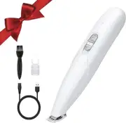 Rechargeable Men Ear and Nose Hair Trimmer Small Dogs Cats Face and Paws Trimmer