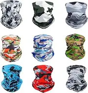 [HOPECK] Sun UV Protection Face Mask Cooling Neck Gaiter Reusable Balaclava Bandana Scarf