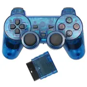 New product,P2-01002-blue Wireless Controller Ps2, 2.4g Dual Vibration Game Controller Gamepad Remote For Sony P