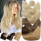 400PCS-200G Thick Micro Loop Ring Beads Hair Extensions 100% Remy Human Hair AU