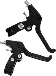 Totority 1Pair Bike Brake Levers for Compact and Lightweight Brake Handles for Bicycles Easy to Operate DIY Brake Parts Fit for Cycling Accessories