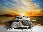 3D Ocean Sunrise Wallpaper Wall Mural Removable Self-adhesive 186