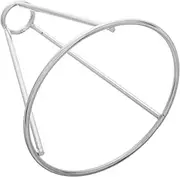 INOOMP Triangular Metal Seed Holder For Hydroponic Plants Avocado Seed Rack With Dual Ring Metal Triangle Bracket for Avocado Seed Starter