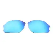 Walleva Ice Blue Replacement Lenses For Smith Optics Parallel D-Max Sunglasses