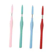4x Punch Needle Set Punch Needle Tool Embroidery Punch Pen for DIY Crafting