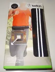 Belkin Fitness Belt for 5.5" Smartphones, Black, iPhone 6 / 6s, iPhone 6 Plus