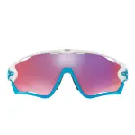 【OAKLEY】JAWBREAKER 白框紫色漸層鏡片太陽眼鏡(9270-1831)