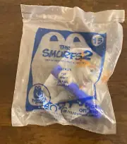 SMURFS 2 McDonalds Happy Meal Action Figure Toy Hackus #15 2013 NIP!