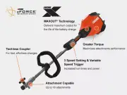 Echo eFORCE® 56V 17” ATTACHMENT CAPABLE BATTERY STRING TRIMMER UNIT ONLY Model