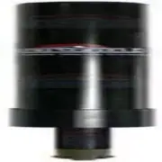 1630402-EC Kingpin Extension Post, Black E-Coat - 13" Post, Threaded