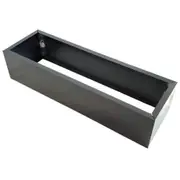 Black Metal Planter Large