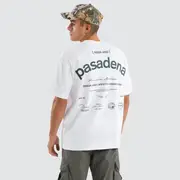 [Nena and Pasadena] Anomaly Raptor Tee Optical White