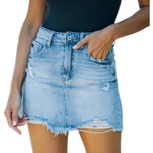 2022Fashion short skirt jeans women ladies dresses 女半身裙