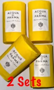 8 ACQUA DI PARMA COLONIA JUMBO SOAP BARS - 100g EACH - BARGAIN!!