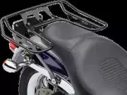 Cobra Black Big Ass Detachable Wrap Around Rack Dyna Super Glide Sport 99-05