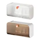 Wall Mount Underwear Drawer Organizer Closet Storage Box for Ties Dormitory