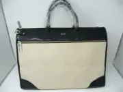 mark and Graham Concourse MONOGRAMMED Travel Weekender Bag Tote Linen