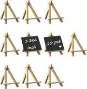 Yotsuba 10 Pieces 6 Inch (15.2X8.5Cm) Mini Wooden Easels - Versatile Table Ca...