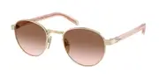 Prada PR B52S ZVN0A6 Men's Sunglasses Gold Size 49