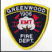 Greenwood Fire Department EMT, Mississippi Patch V1