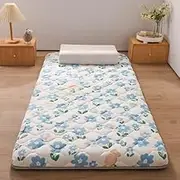 Japanese Floor Mattress, Portable Folding Tatami Soft and Comfortable Futon Mat, for Travel Camping Children's(B,120 * 200cm)