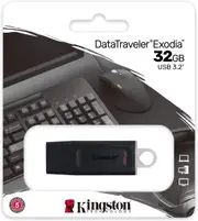 USB Drive Kingston 3.2 DataTraveler Exodia 32GB 3.2 Flash Drive DTX/32GB White