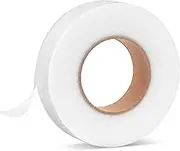 Cheerhom Hem Tape for Iron-On Ironing Tape for Textiles Such as Trousers Curtains Curtains White 2 cm x 60 m