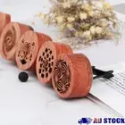 Air Carved Aromatherapy Car Aromatherapy Clip Wooden Essential Oil Car Diffuser