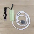 - Mini Aquarium Air Pump USB Fish Tank Aerator Silent Fish Tank Oxygen Pump(Gree