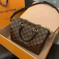 在飛比找Yahoo!奇摩拍賣優惠-LV LOUIS VUITTON SPEEDY 25 棋盤格