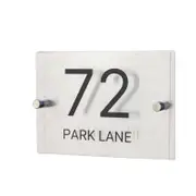 Numero Customisable Address Sign