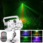8Pcs 1024 Laser Patterns LED RGB Laser Projector Stage Light DJ Disco Party KTV